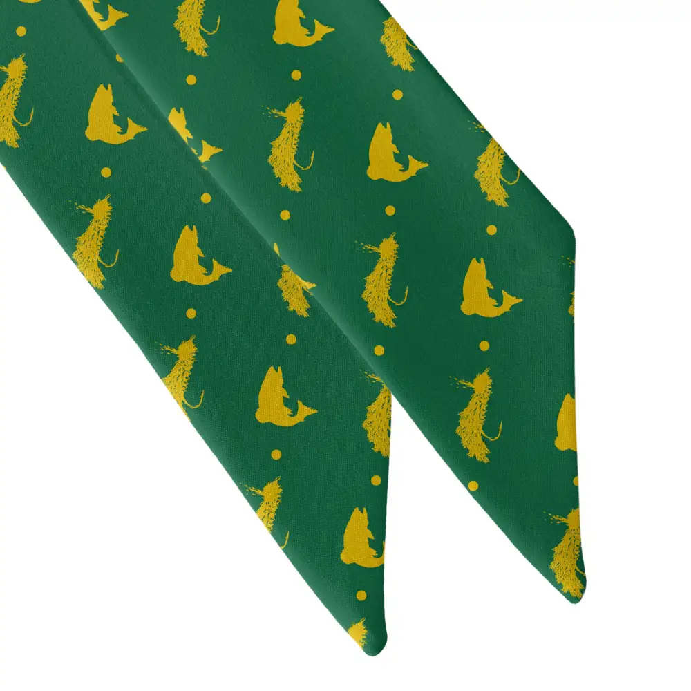 Fly Fishing Design Hair Scarf