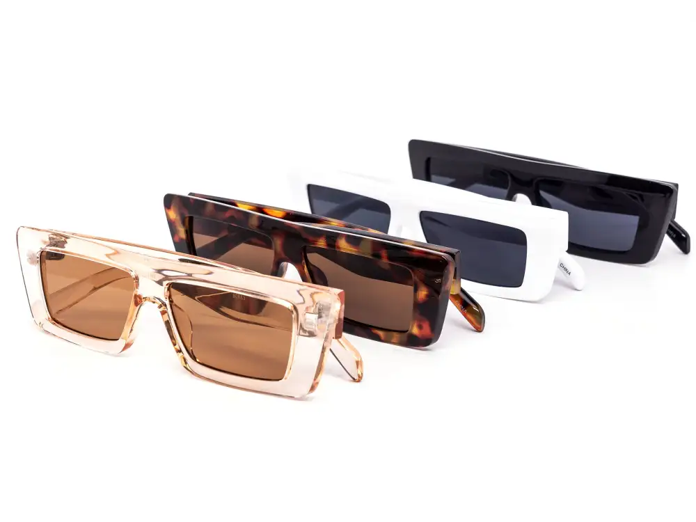 12-Pack Chunky Assorted Flat-Top Brow Sunglasses