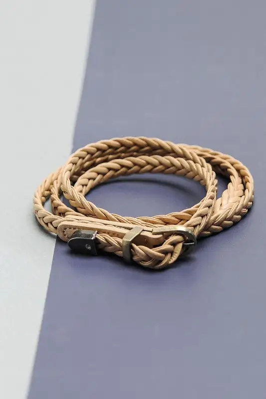 Woven Adjustable Buckle Belt