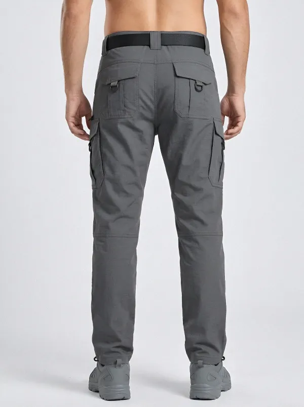 Men's Quick-Release Belt Tactical Cargo Pants