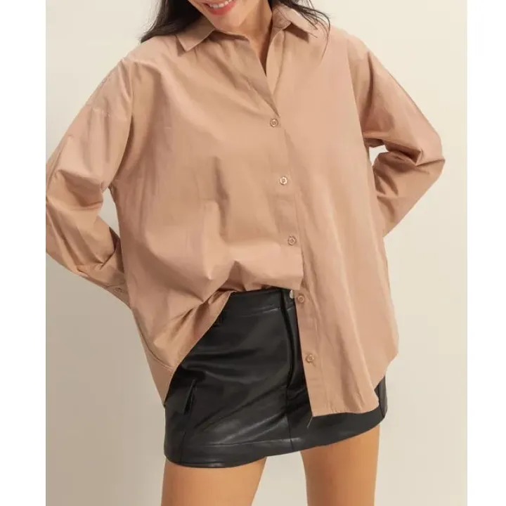 Casual Button Down Long Sleeve Shirt