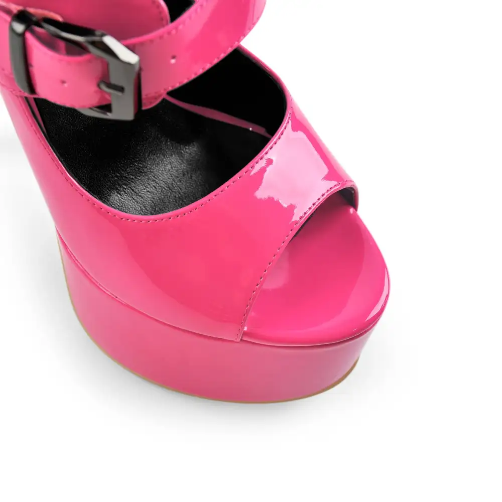 Peep Toe Platform Stiletto Sandals
