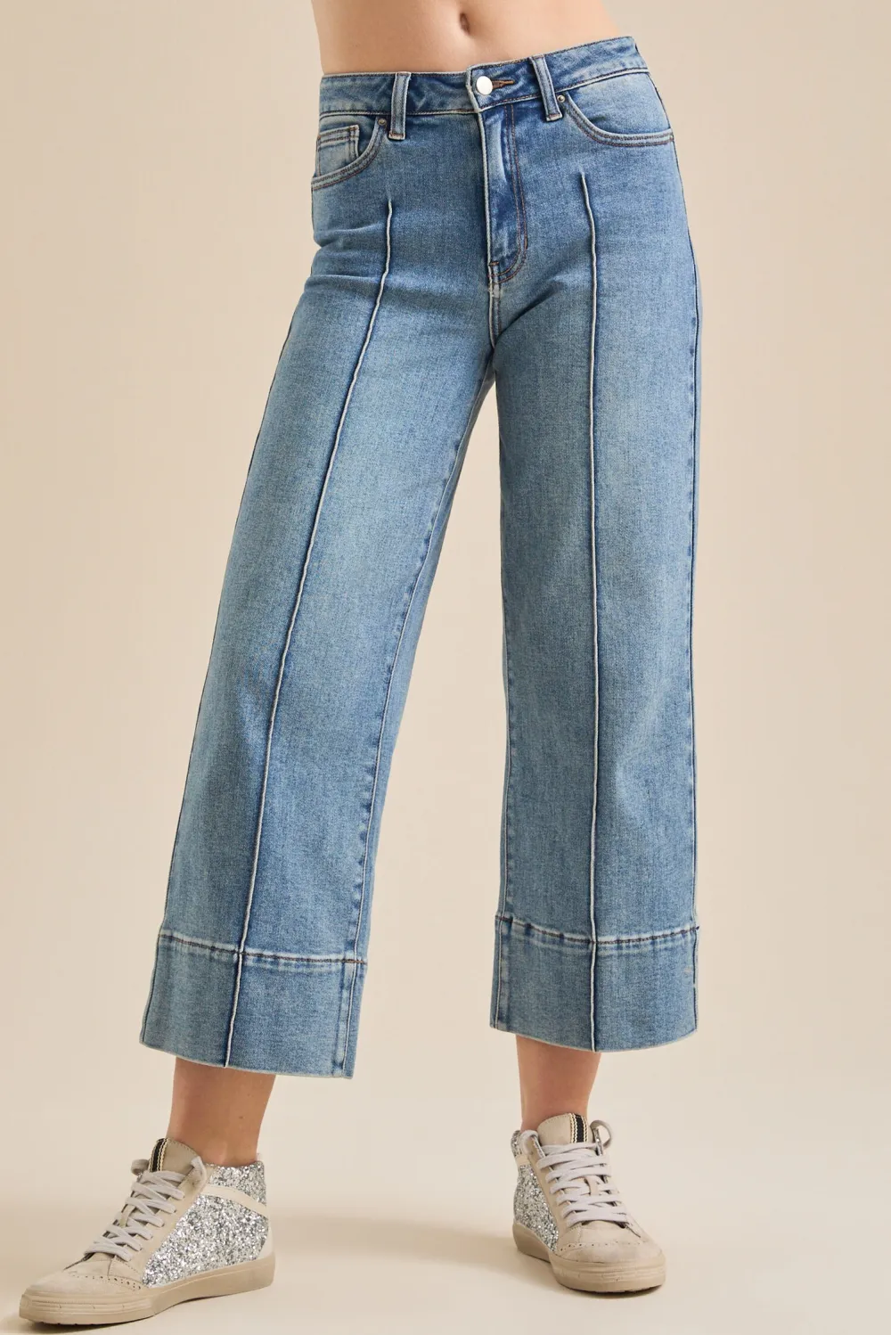 Front Seam Jeans