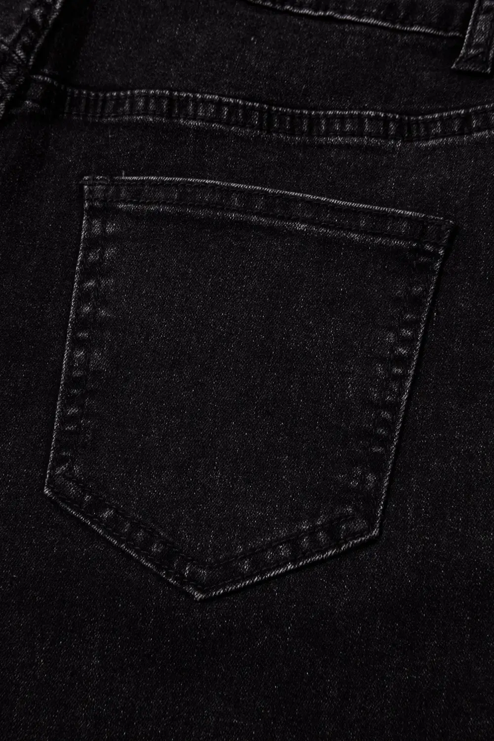 Relaxed Studded Straight Leg Jeans