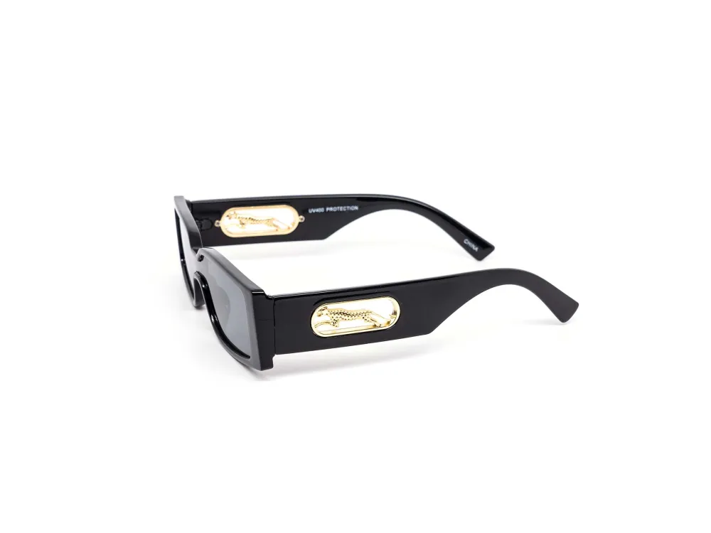 12-Pack Chunky Cat-Eye Rectangle Assorted Sunglasses