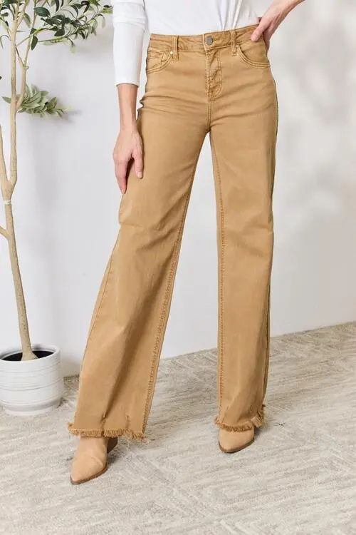 Subtle Texture Clean Denim Jeans