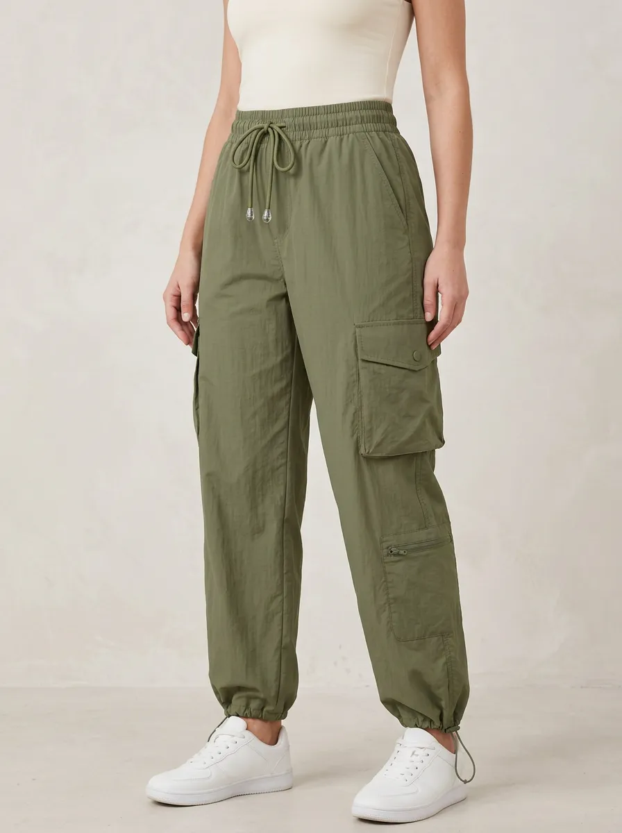 Women's Classic Multi-Pocket Cargo Cargo Work Pants