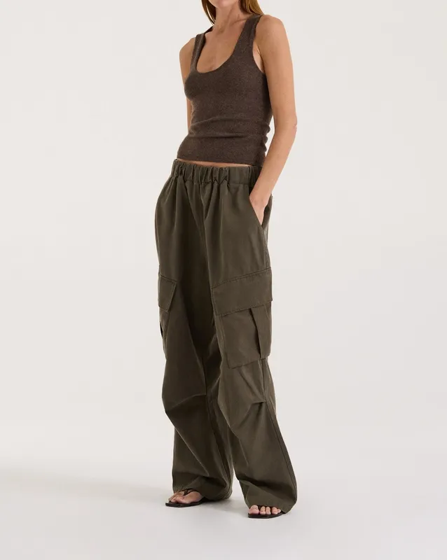 Canopy Washed Pull-On Utility Pants