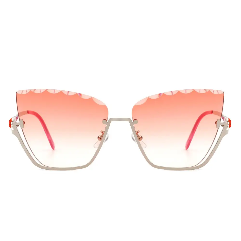 Cat Eye Square Frame Sunglasses