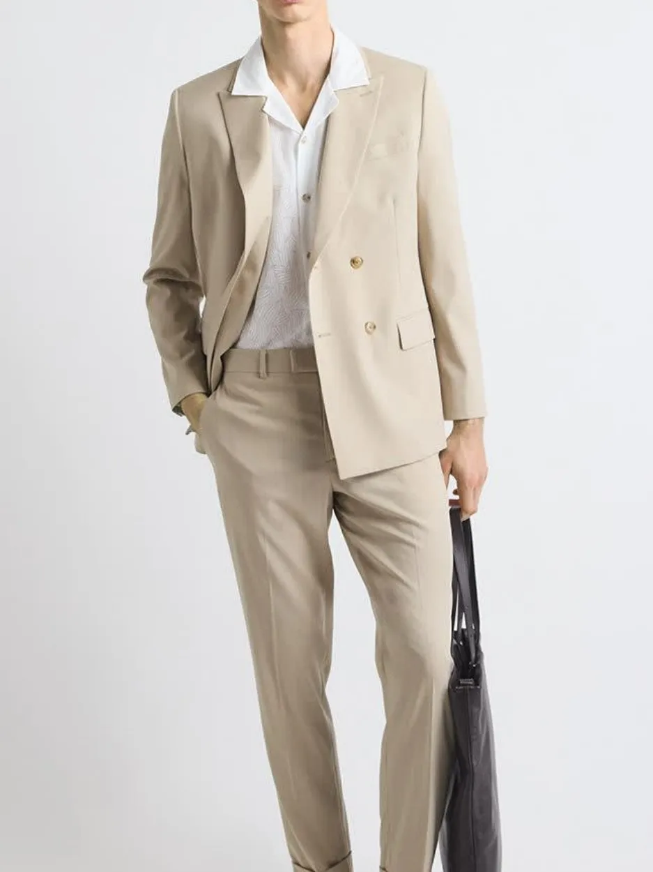 Bright white Commuting Style Short-Sleeve Shirt