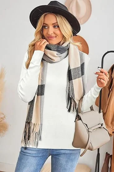 🍂 Women’s Wool Blend Classic Crew Neck Sweater – Timeless Warmth, Effortless Style