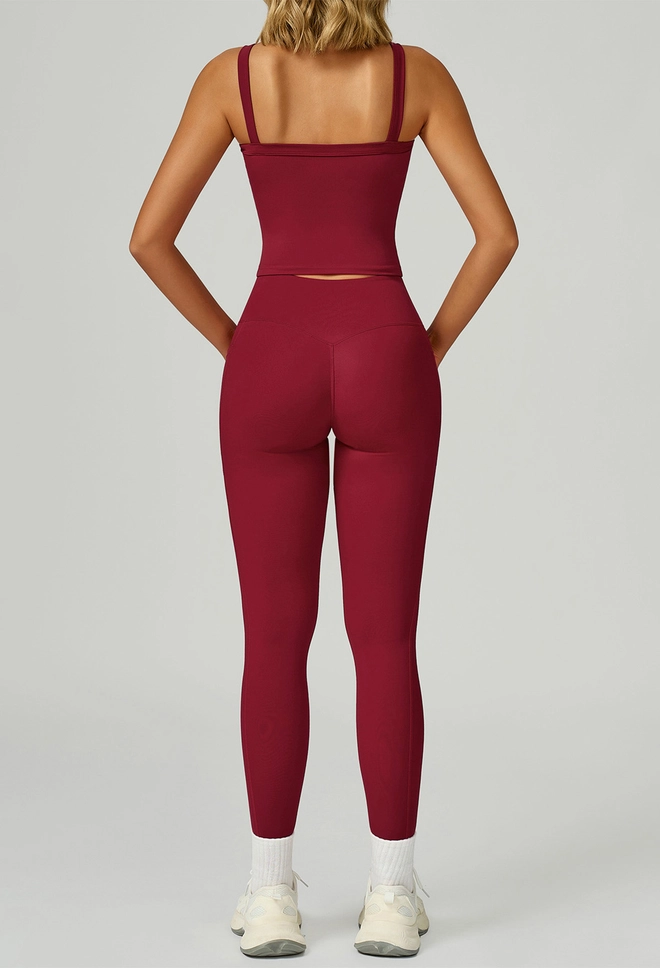 Wide Strap Activewear Set