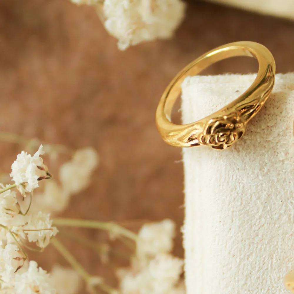 Geometric Sculptural Band Ring
