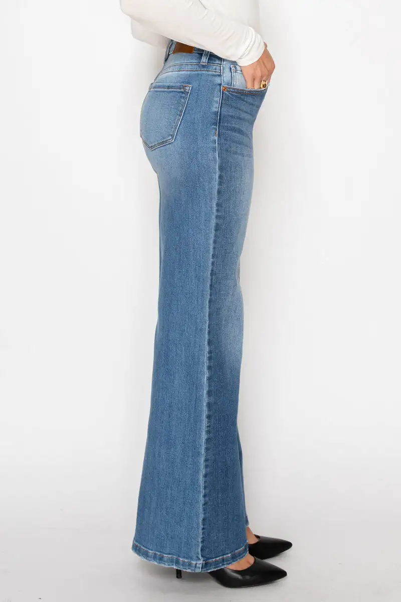 Weekend High Rise Flare Stretch Denim Jeans