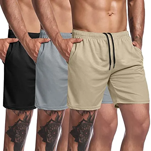 Workout Shorts with Pocket Tank Top