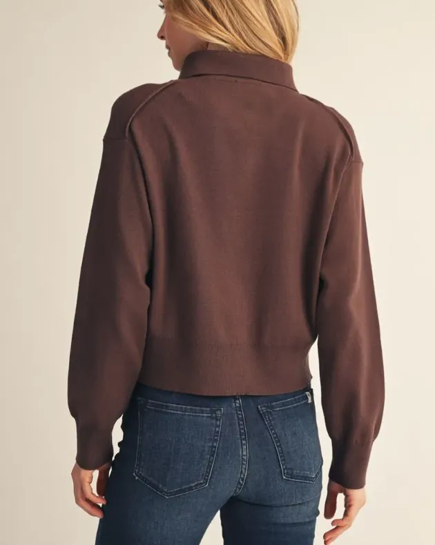Button Front Sweater