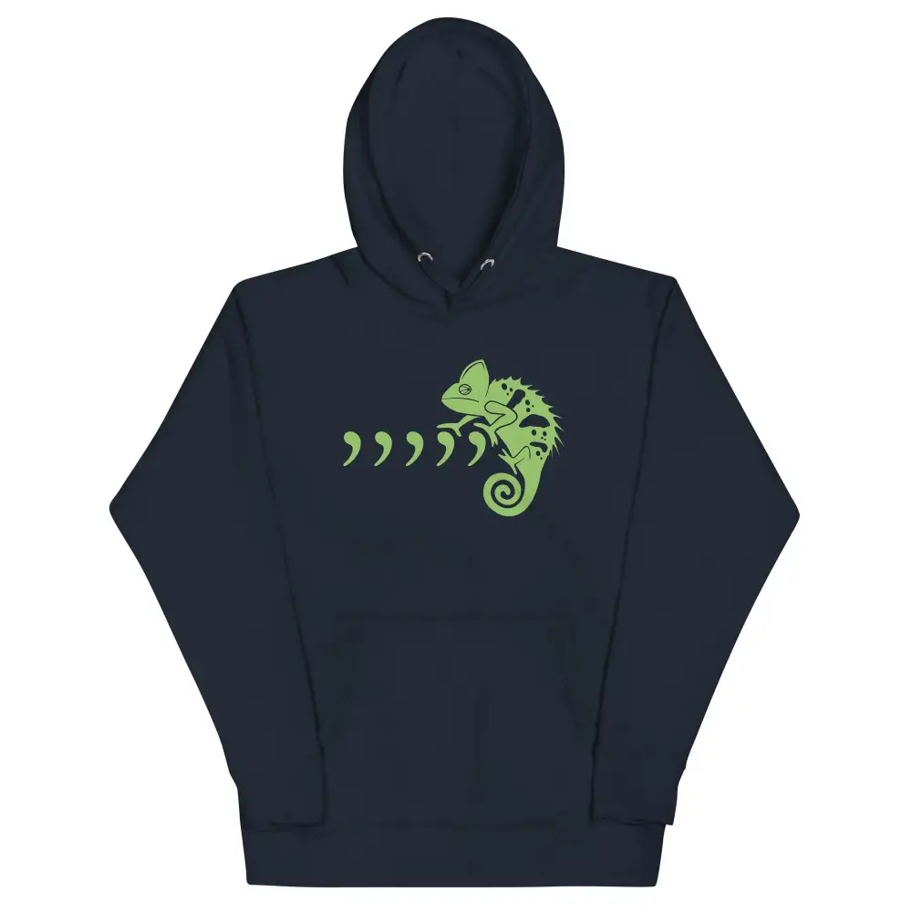 Comma Chameleon Unisex Comfort Hoodie