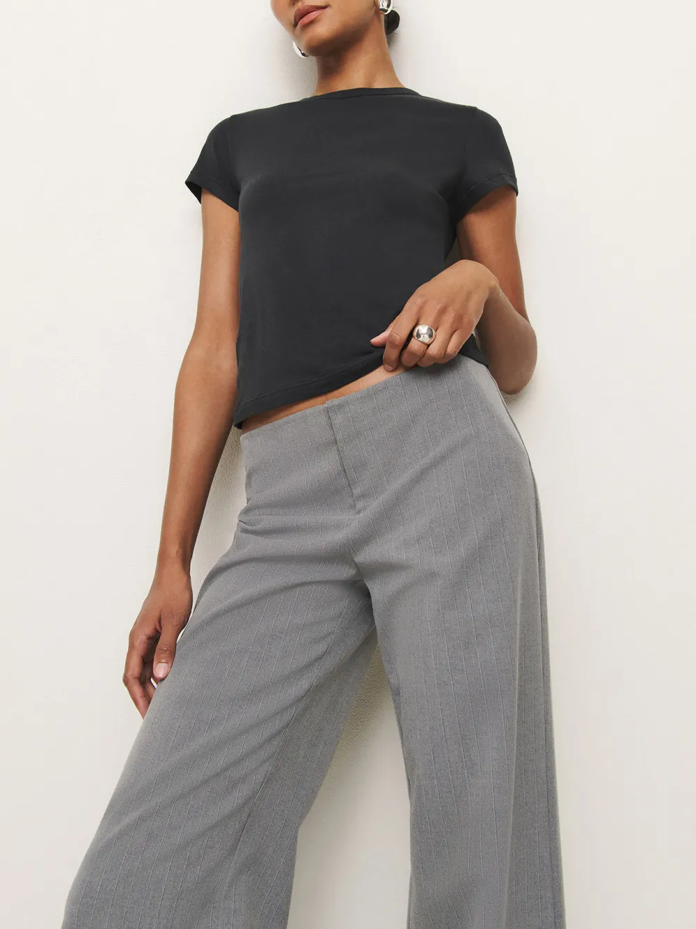 Basic Crew Neck Cotton T-Shirt