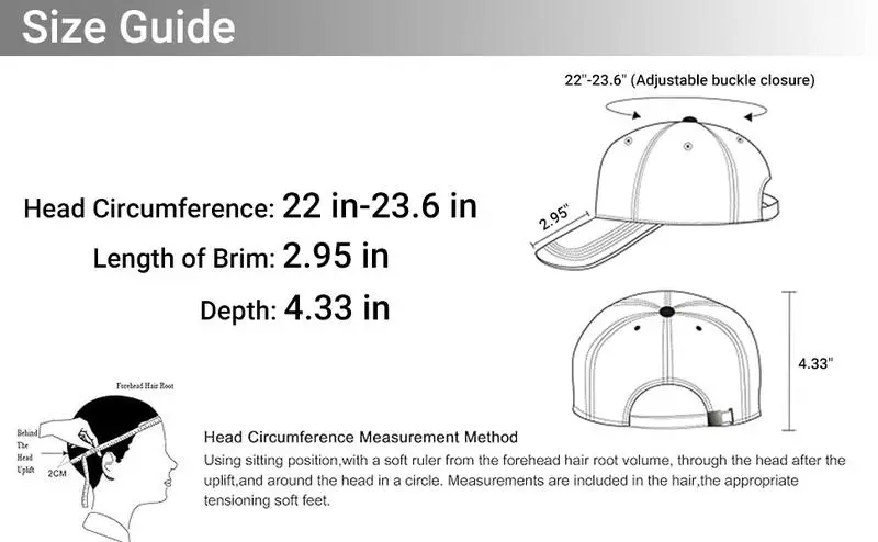 Women's  Baseball Cap Adjustable