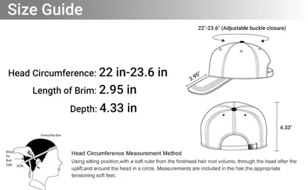 Women's  Baseball Cap Adjustable