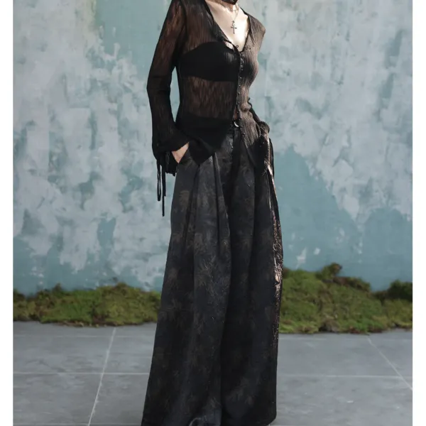 Everyday Casual Polyester Pants