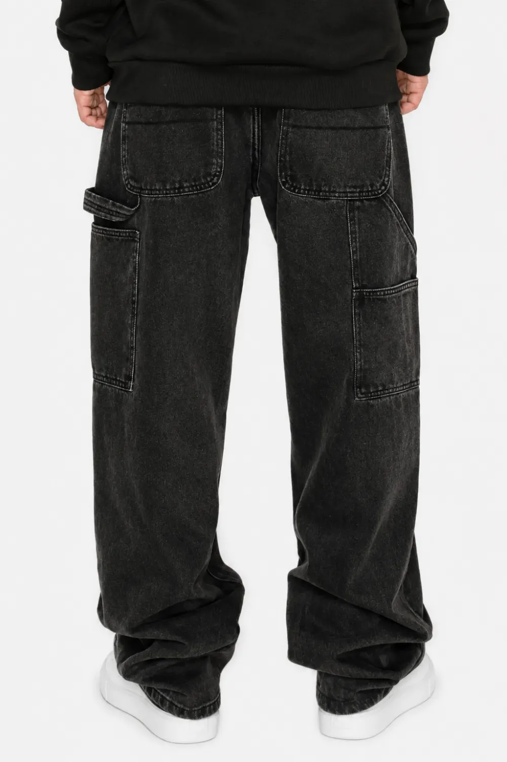 Men's Baggy Fit Carpenter Denim Jeans