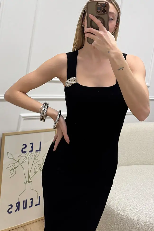 Elm Maxi Strappy Knit Dress