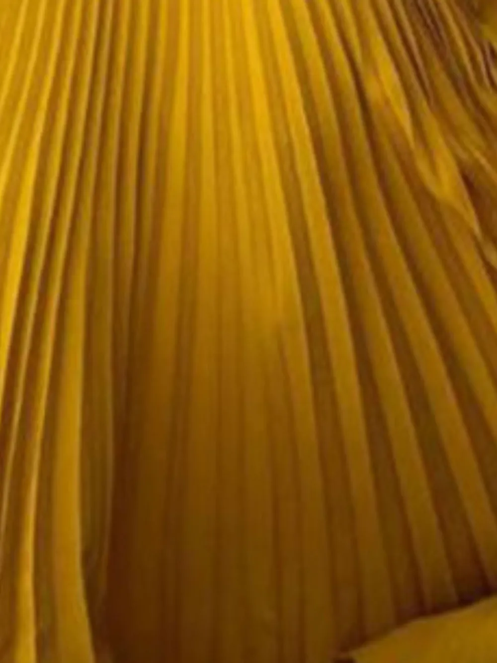 Structured Shape Pleated Maxi Dress