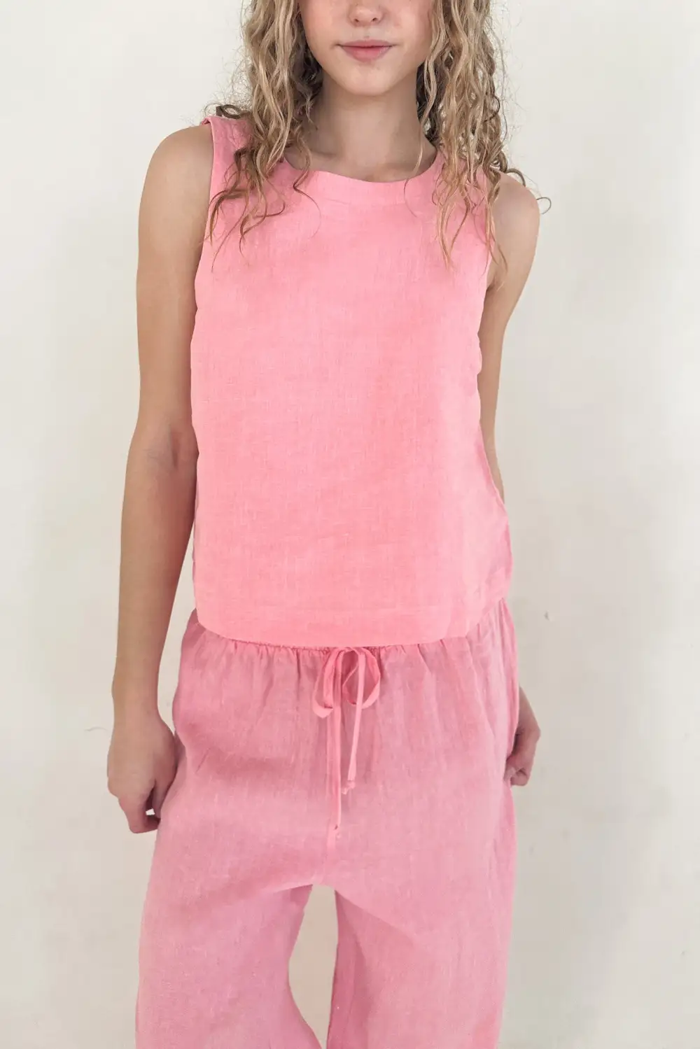 Casual Soft Linen Blend Top