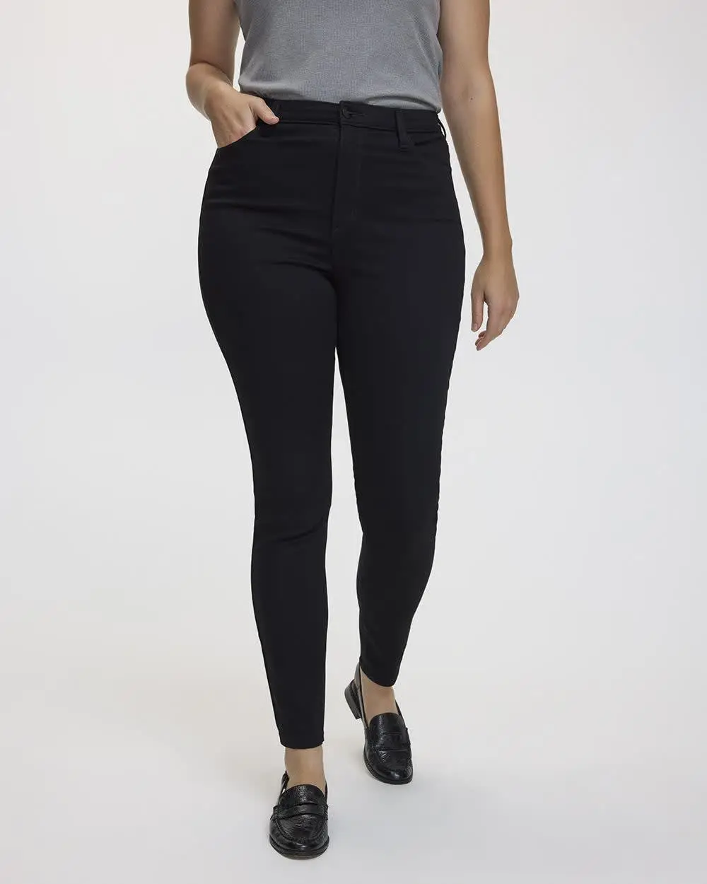 Skinny-Leg High-Rise Jean  Signature
