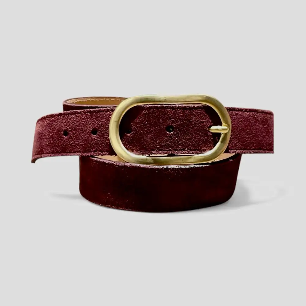 Soft Suede Accent Belt