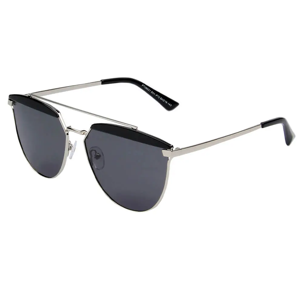 Knotted Round Frame Sunglasses