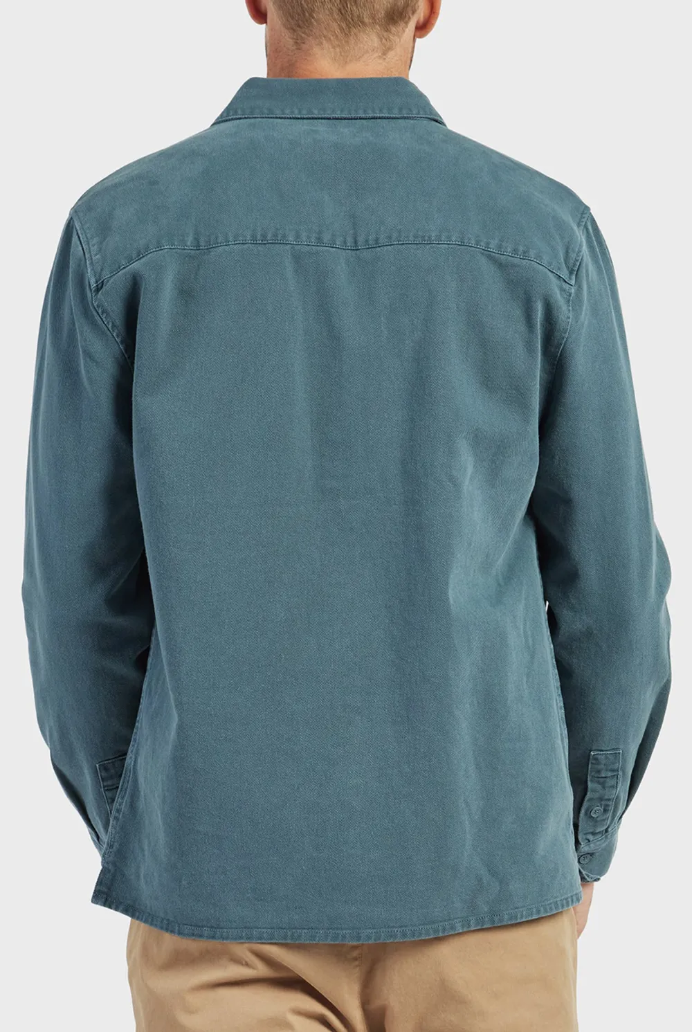 Essential Overshirt-Aloe beige