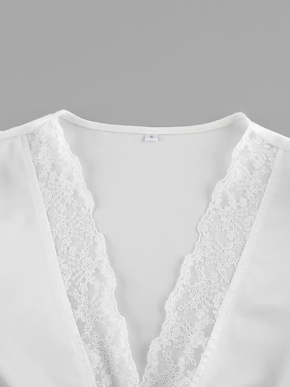Lace Trimmed Coordinated Set
