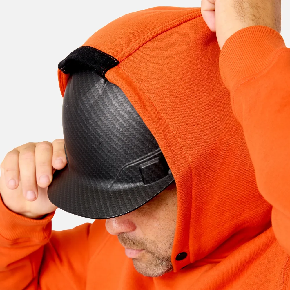 The Shevlin Hoodie Men's Water Resistant Workwear Hoodie  Midweight Fabric, DWR Finish & Hard Hat-Compatible Hood