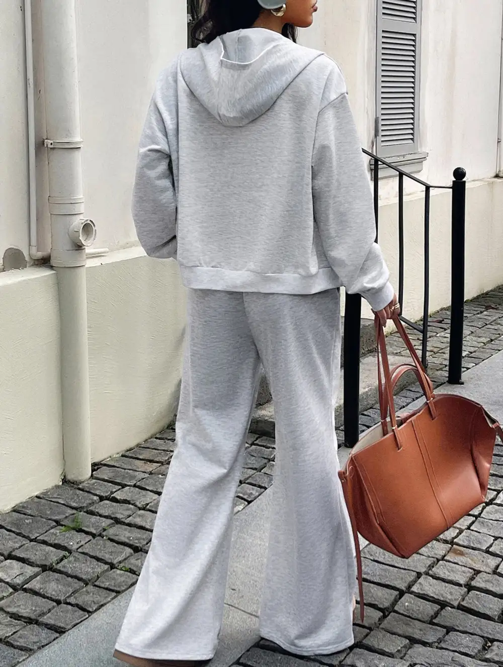 Sports Hoodie Jacket and Pants Set