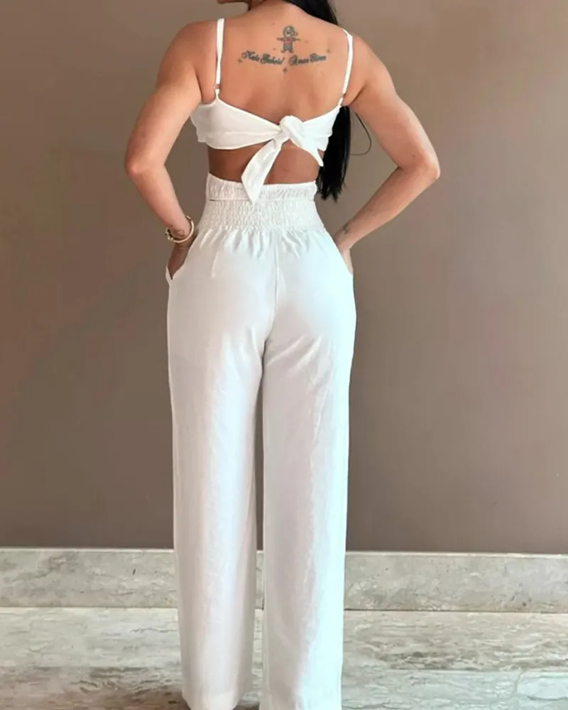 Simple Look Jumpsuit