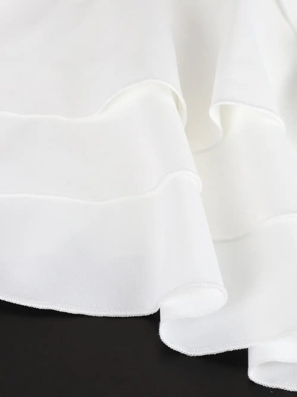 Finish Ruffle Mini Dress