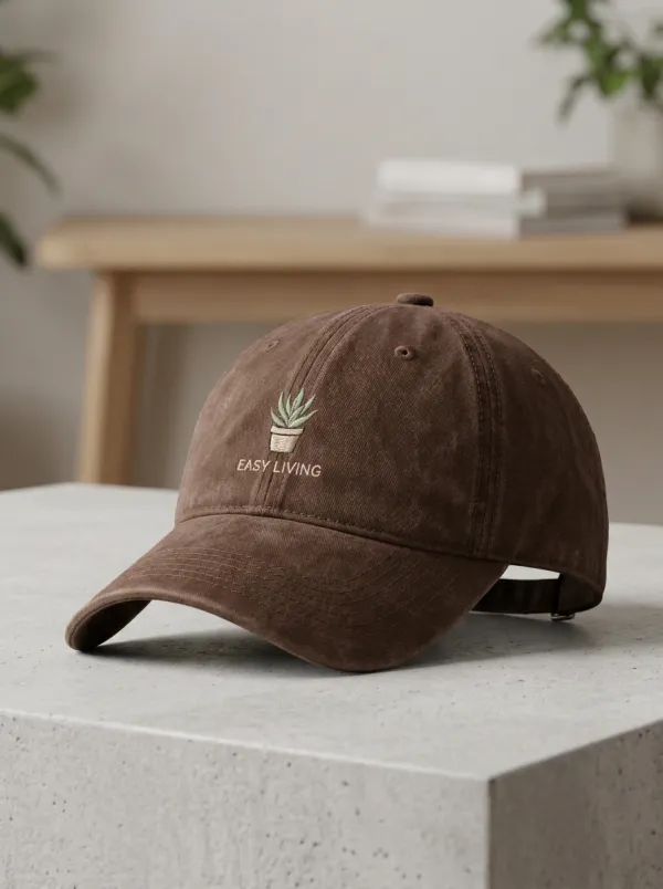 Plant-Lover Succulent Printed Unisex Baseball Cap