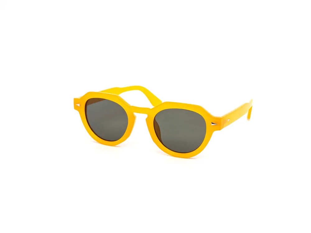 12-Pack Chunky Metal Round Sunglasses