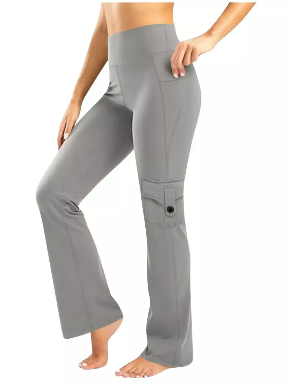 High Waist Pocketed Active Leggings