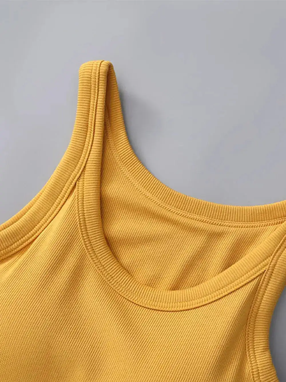 Round Neck With Built