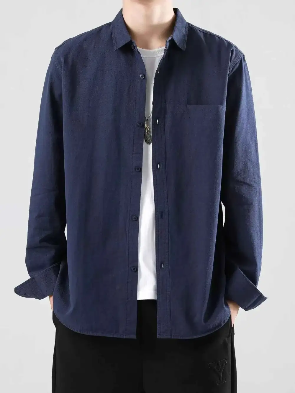 Button-Up Casual Shirt