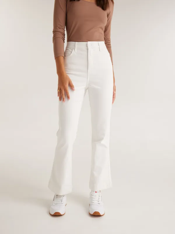 Cotton Bootcut Jean