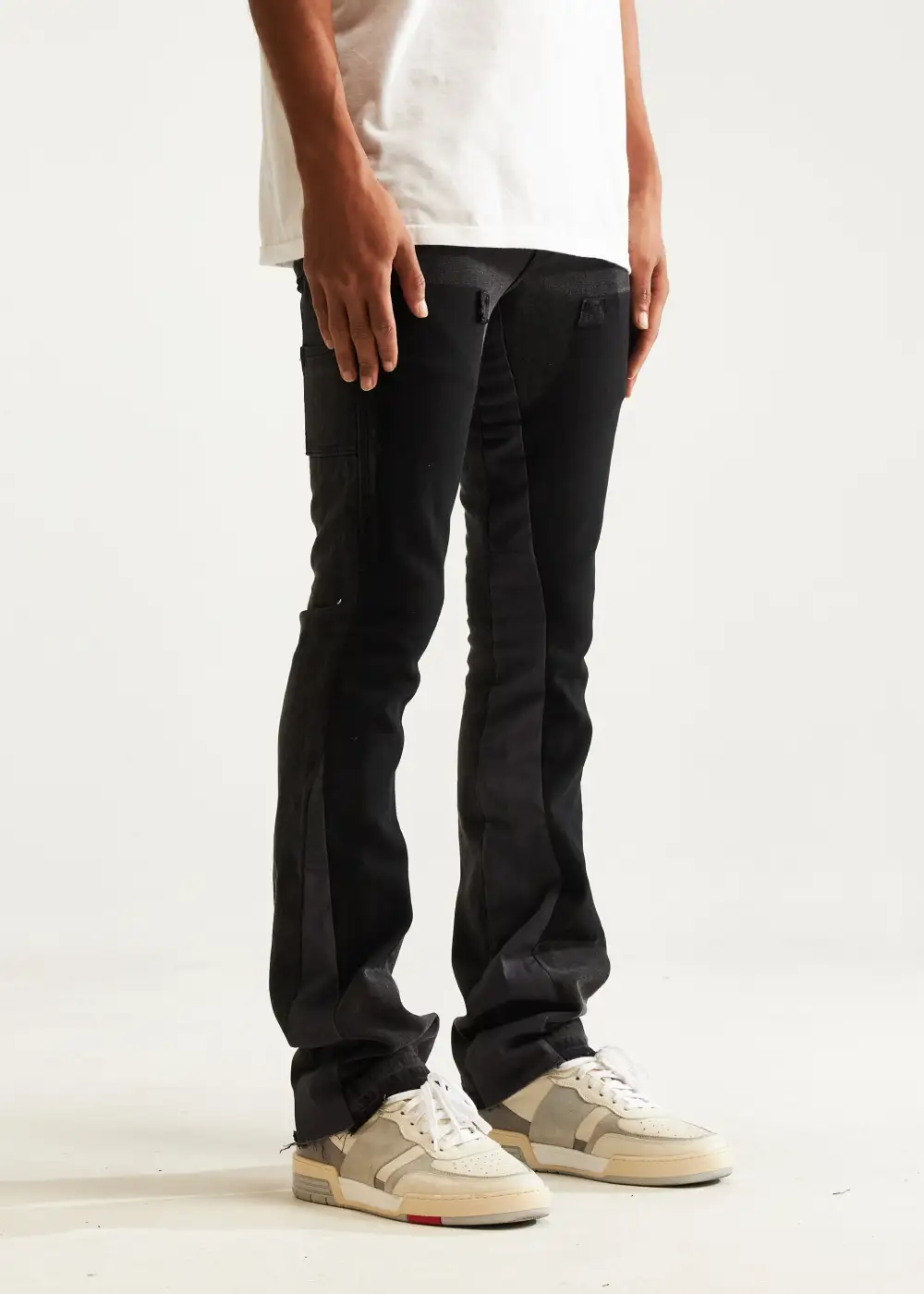 Carpenter Style Flare Jeans