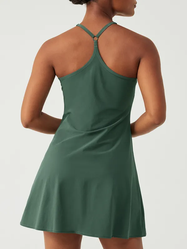 Solid Exercise Dress
