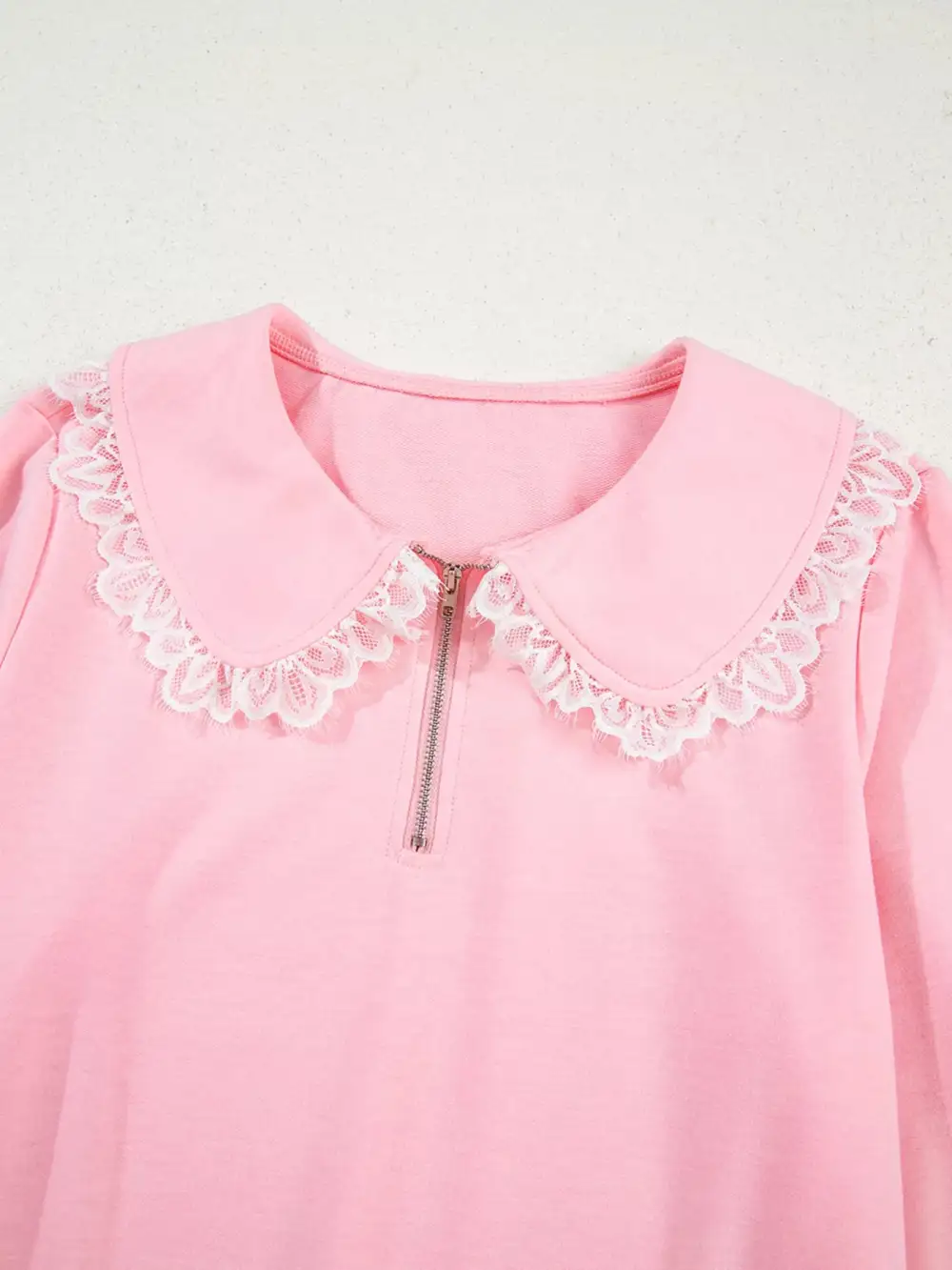 Lace Cotton Blend Coordinated Set