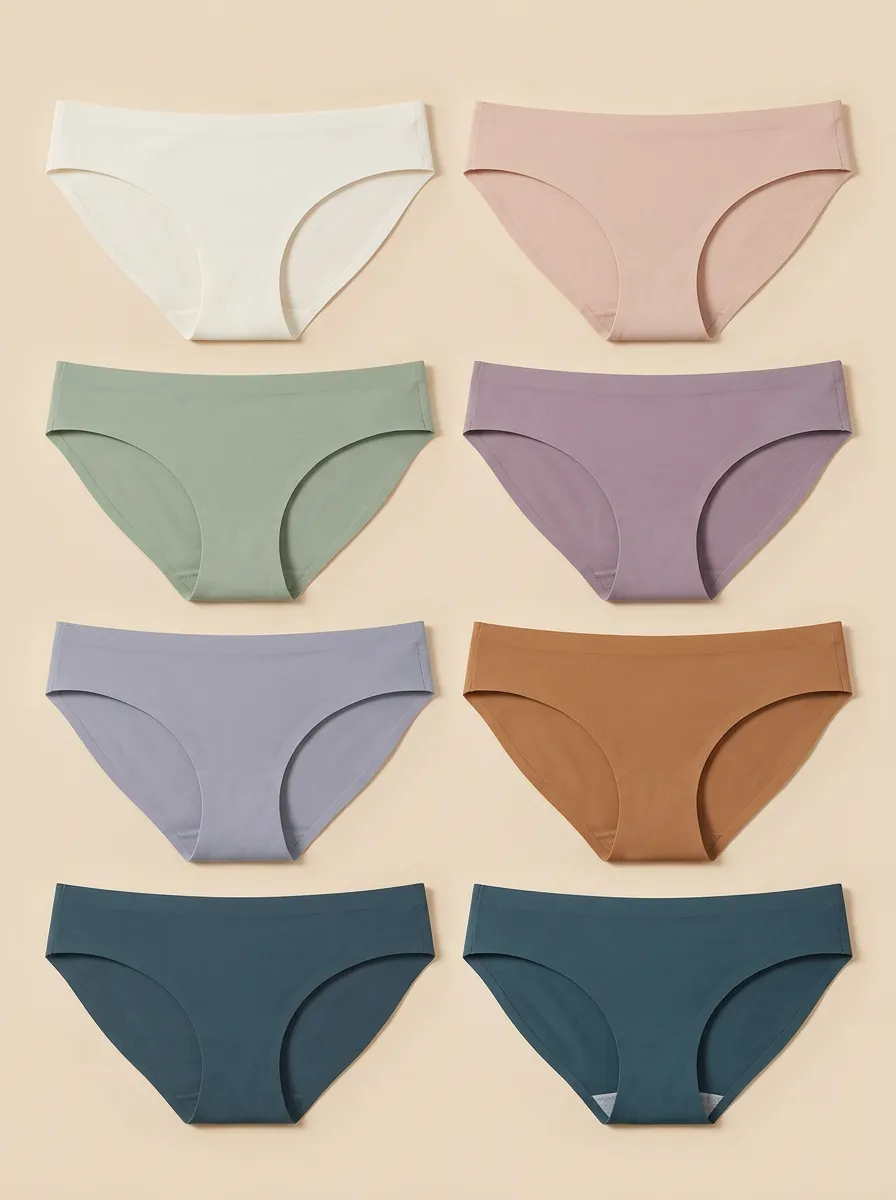 Women's Seamless Bikini Briefs 6-Pack