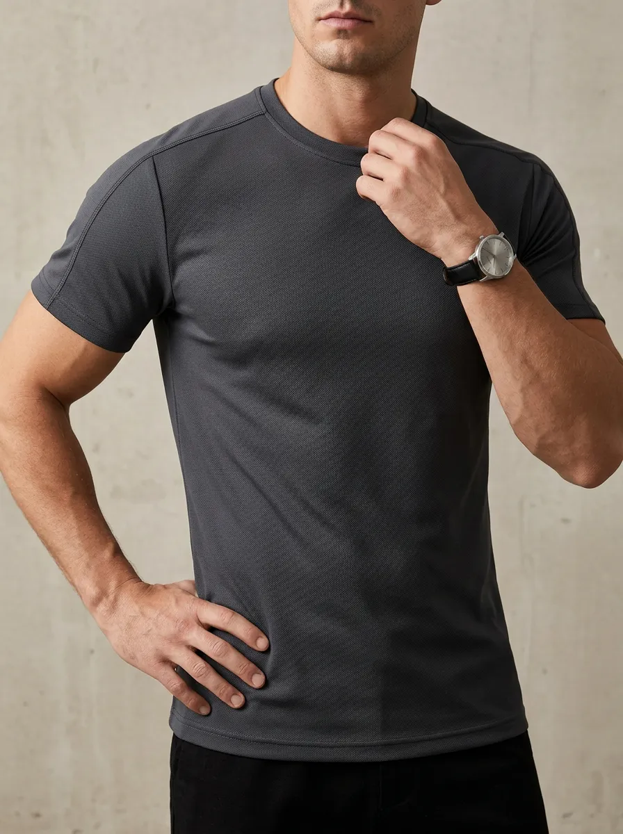 Men's Raglan Crew-Neck T-Shirt