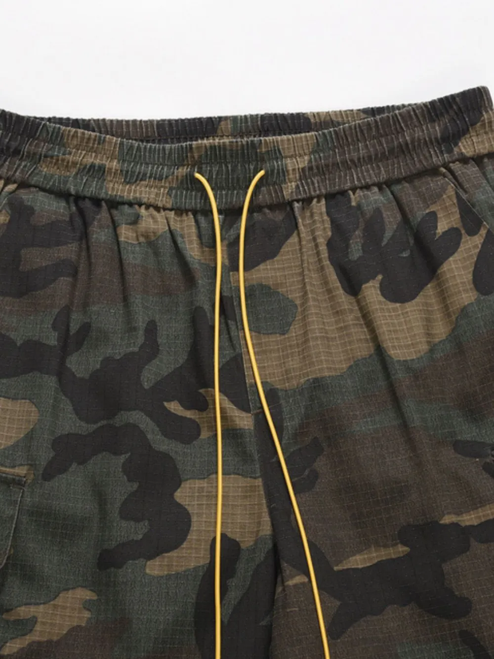 Men's Linen Blend Utility Cargo Shorts for Adventure Outfits for Travel and Leisure